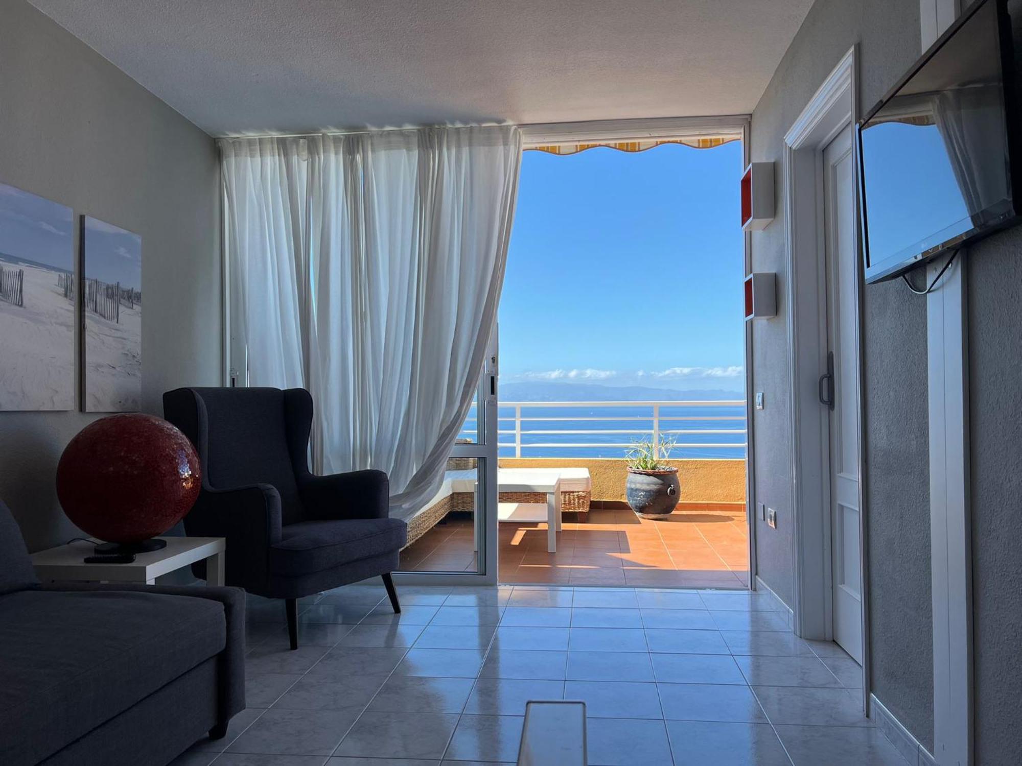 Ferienwohnung Apartamento Naranja, Incredible Ocean View Puerto de Santiago  Exterior foto
